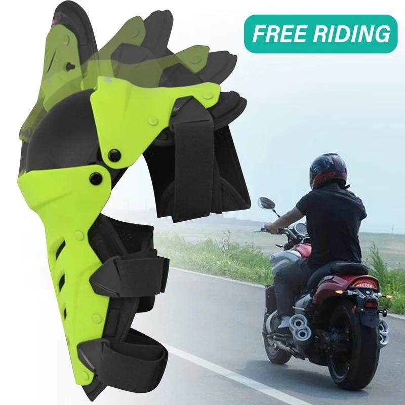 Pro BIKER Enduro Moto Cross Knee Protective MotorBike Downhill Sports Guard Pads Motorcycle Riding Kneepad Dirtbike Guards Kit