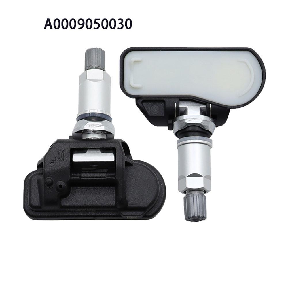 4 stk TPMS Dekktrykksensor For Mercedes W176 W246 C117 X156 W204 A0009050030