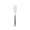 Heat-Resistant Silicone Kitchenware Set: Spatula, Soup Ladle, Slotted Spoon, Rice Spoon, Frying Pan Scraper, Oil Brush, and Flour Grabber.