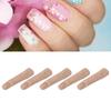 Silicone Practice Silicone Nail Training Flexible Joint Nail Finger Models for DIY Bendable Fake Training Fingers for Nail Art Skin Fingers, 5pcs,