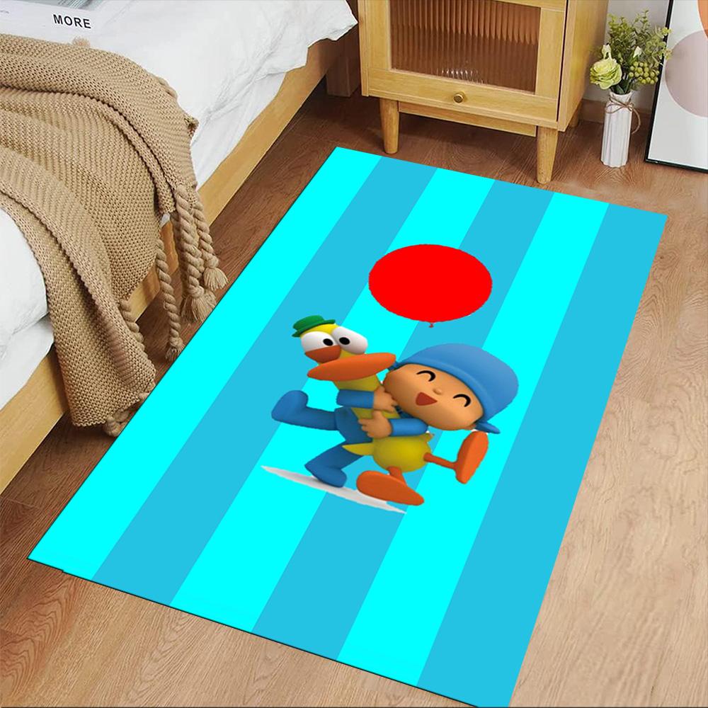 Pocoyo Area Rug Suitable for Hallway Entryway Dormitory Study room Antislip Carpet Anime Office Decor Birthday/Christmas Gift