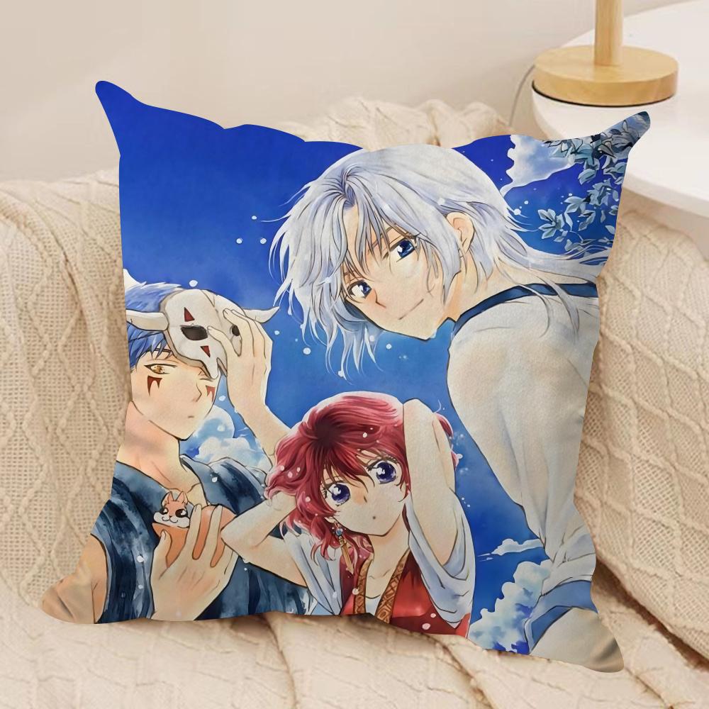 Y-Yona Of The Dawn Cushion Cover Soft Plush Double-Sided Decorative Pillow Cover Cozy Sofa Cushion Case Living Room Home Gift