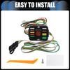 INFINAUTO 4 Pin Trailer Wiring Harness Kit for Subaru for Forester Legacy Outback Tribeca