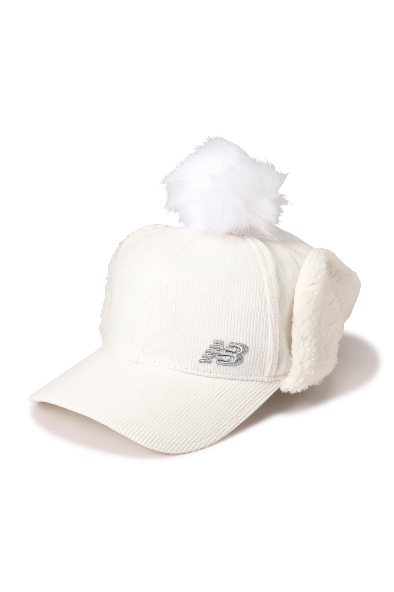 

Golf 2WAY Cap ear muffler FR [New Balance] Women s (Folded specification) / 012-3287507 030_White