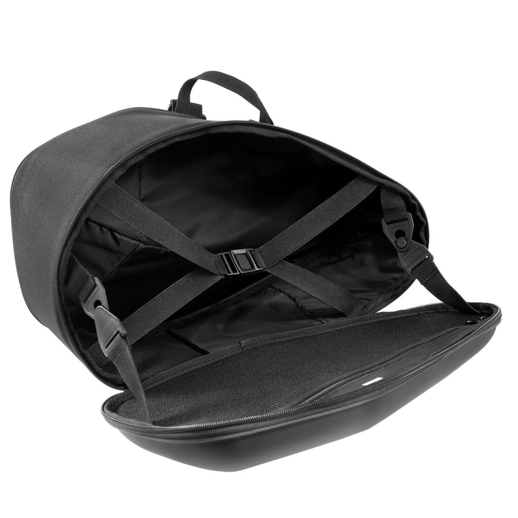 2025 Model Molded Saddlebag for 36L Per with Rain Black [KOMINE] SA-254 Motorcycles, Touring, (18L Side), Cover,