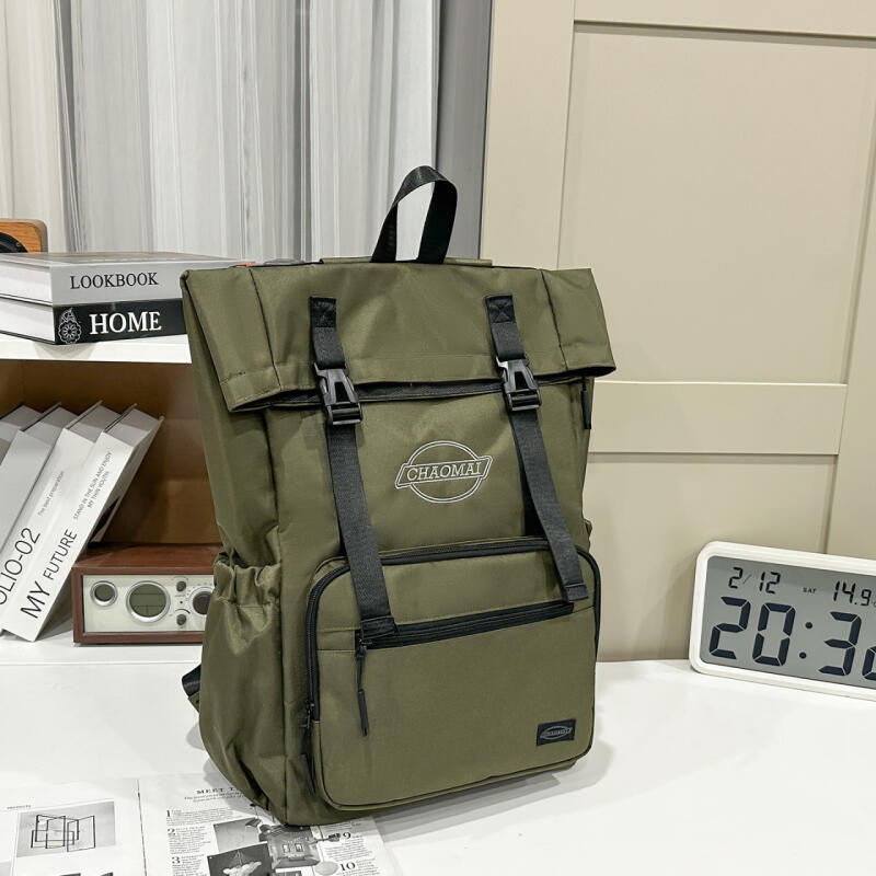 Lightweight Men's Large Capacity Backpack Junior High School Student Schoolbag Women's Travel Computer Backpack