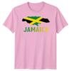 Jamaica Flag Map Countries Unisexs TShirt Unisexs Tee Travel Souvenir Graphic