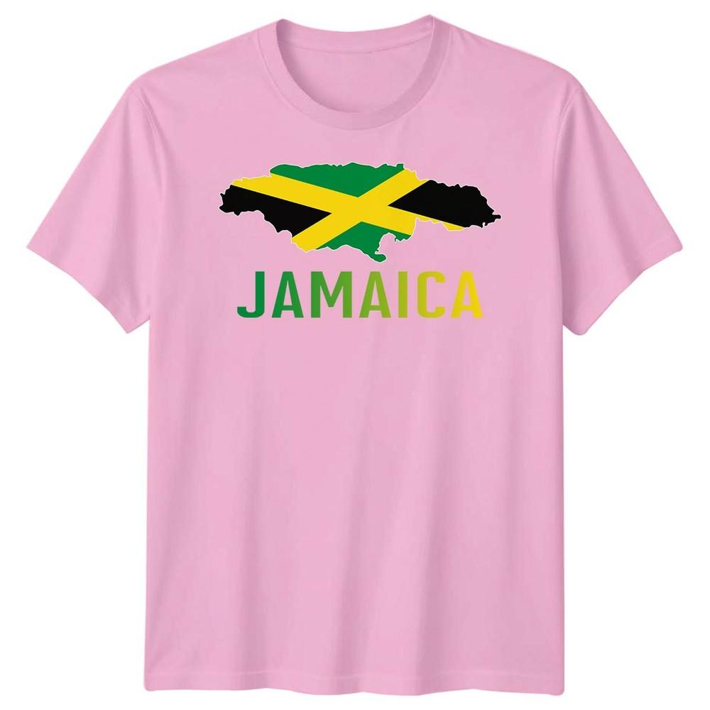 Jamaica Flag Map Countries Unisexs TShirt Unisexs Tee Travel Souvenir Graphic