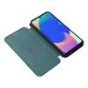 For Samsung Galaxy F06 5G/M06 5G Case Carbon Fiber Texture Drop-Proof PU Leather Phone Cover