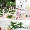 Artificial Monstera Leaves Tropical Monstera Leaves Simulation Bouquet Leaf Wedding Party Decoration Home Garden Fake Leaves