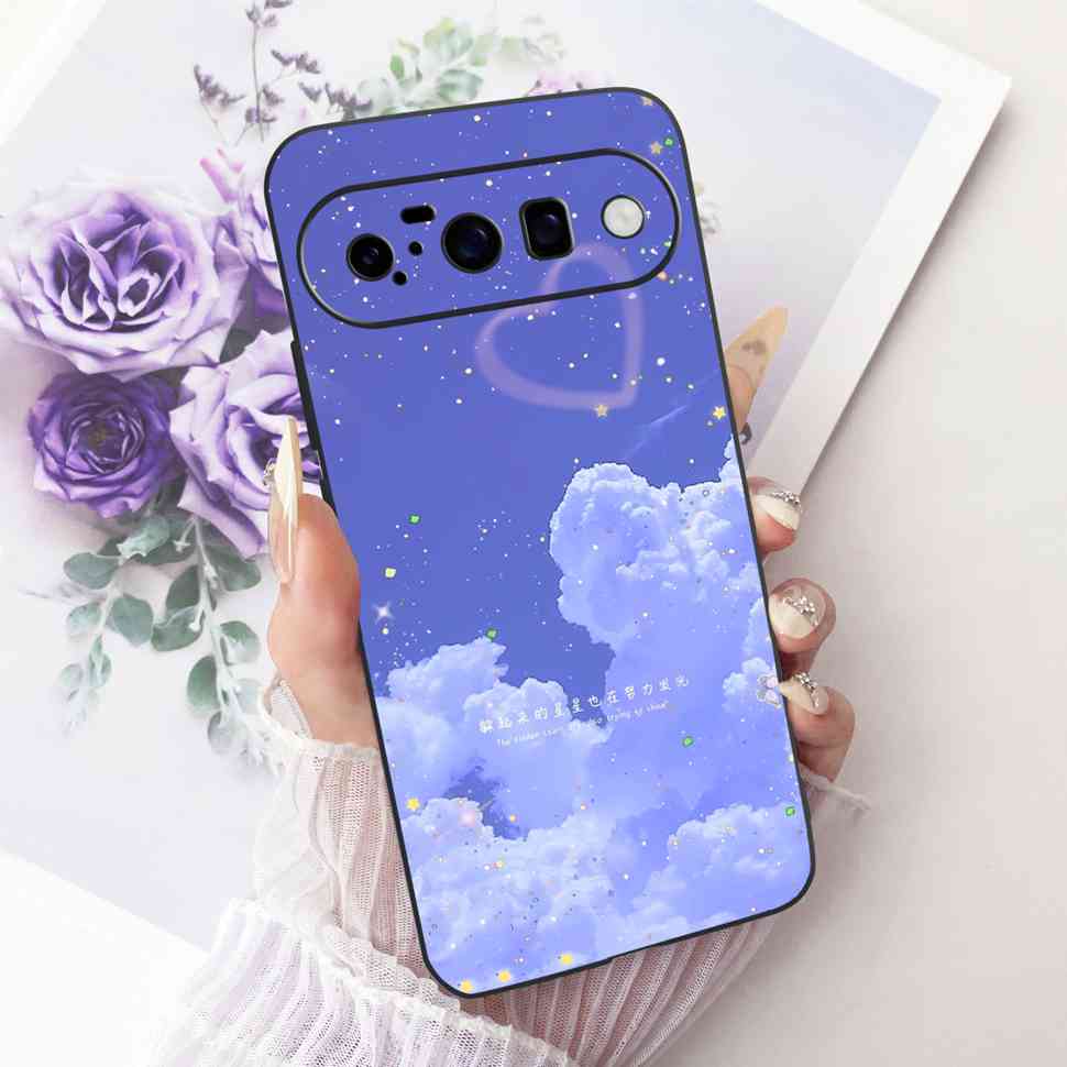 For Google Pixel 10 5G GK2MP Case Silicone TPU Black Cover For Google Pixel10 GLBW0 GL066 Retro Animal Cartoons Phone Cases Capa