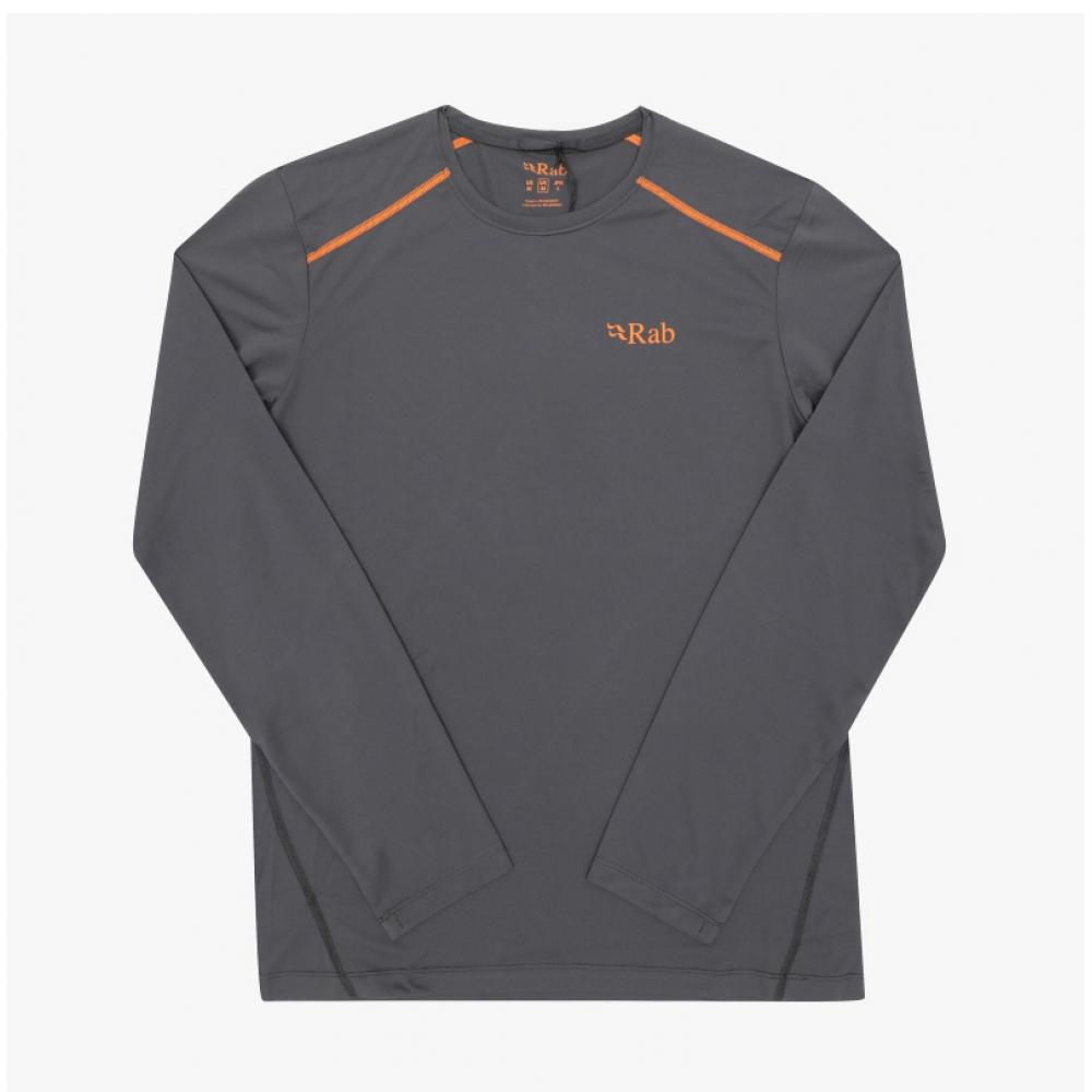 Rab Graphene Force Men S Long Sleeve T ShirT Qbl 07