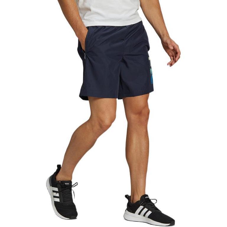 adidas Casual Shorts Men's Ink Blue HE4307