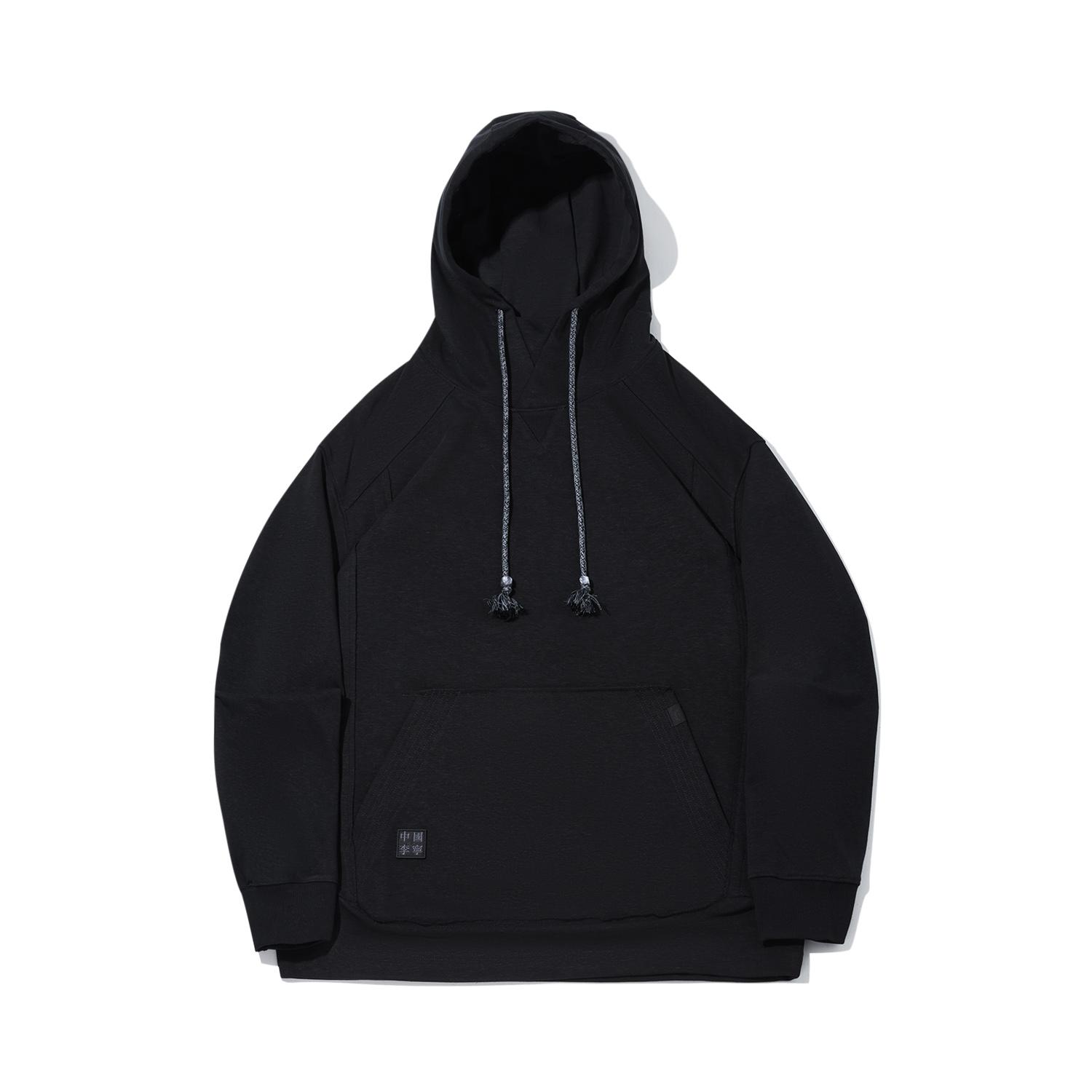 Худи с капюшоном однотонное из серии Кунг-фу Li Ning для мужчин AWDW207-2 L