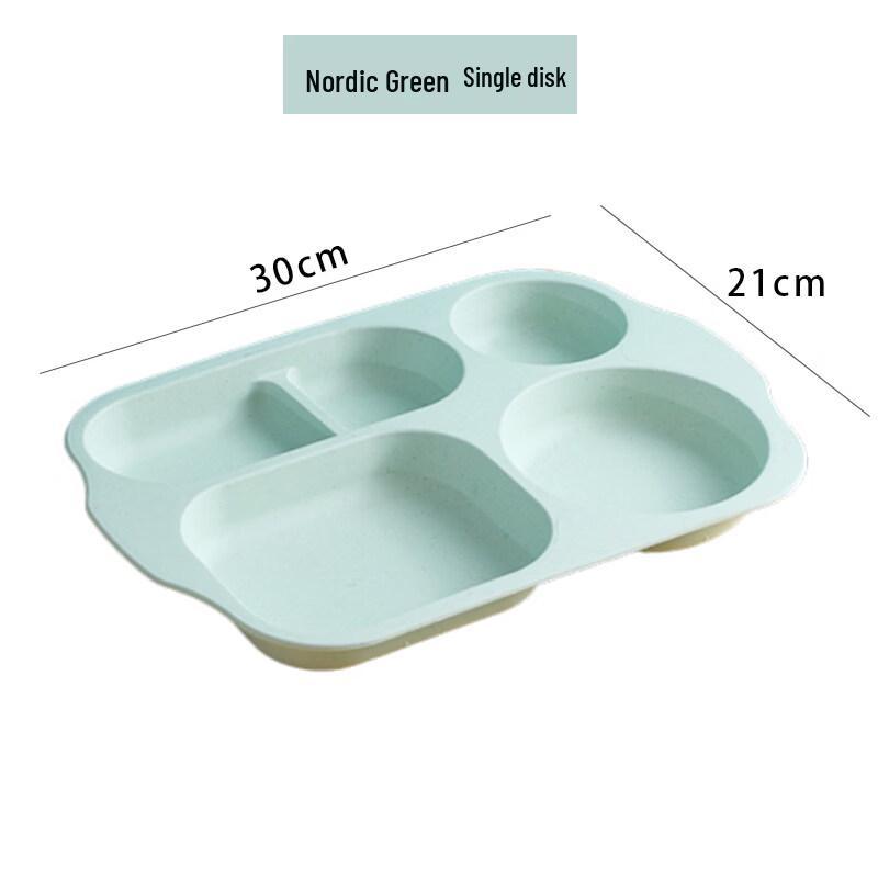 Wheat Straw Divided Dinnerware Set