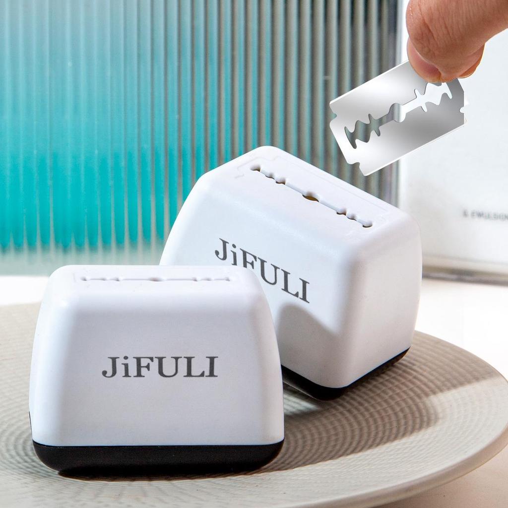 JIFULI Classic Double-Sided Stainless Steel Barber Razor Blade