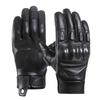 Summer Vintage Leather Motorcycle Gloves Men Black Wear-resistant Guantes Touchscreen Anti-slip Retro Motobiker Riding Gloves