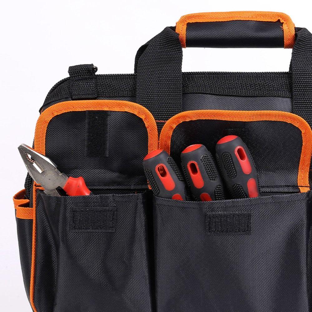 Waterproof Tool Storage Bag Oxford Cloth Tool Kit Multifunctional Electrician Bag  Woodworking