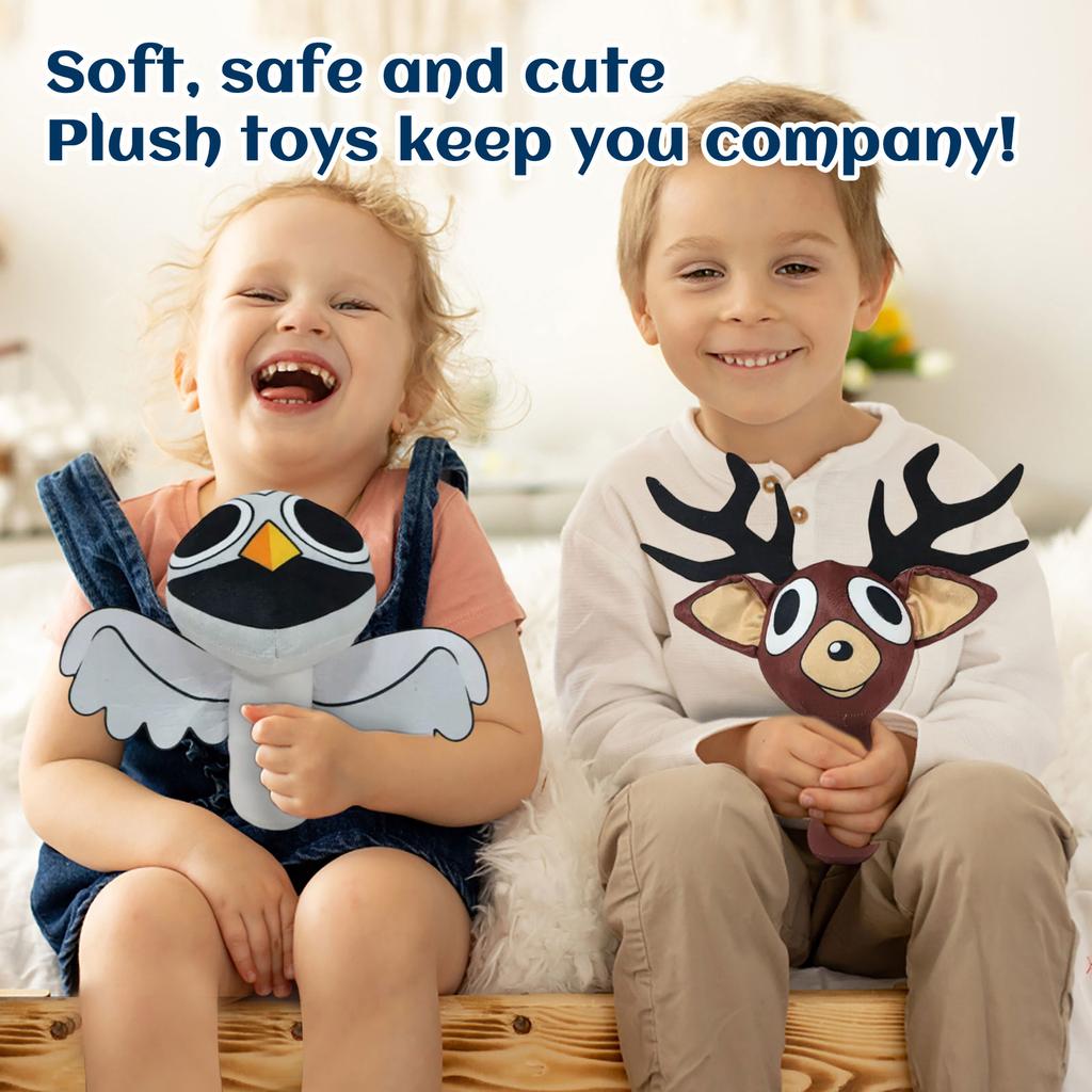 Plyšové hračky jsou roztomilé a vhodné k darování.. Jsou vyrobeny z bezpečných materiálů pro chlapce i dívky.