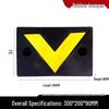 Thickened Rubber Anti-collision Strip: Corner Wall Edge Padding for Docks and Trucks