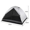 Portable Double-Layer Camping Tent with Sun and Mosquito Protection, Lightweight and Ventilated for Outdoor Adventures