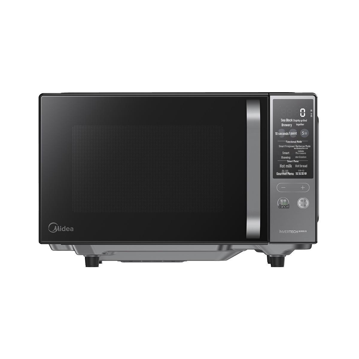 Forno a Microonde Inverter Intelligente Midea con Tecnologia Micro-Bake e Luce Sterilizzante PC20M4