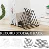 1Pcs Multifunctional Vertical European Art Collection Album Display Rack 5/9 Grids Storage Rack For Vinyl Records Magazine