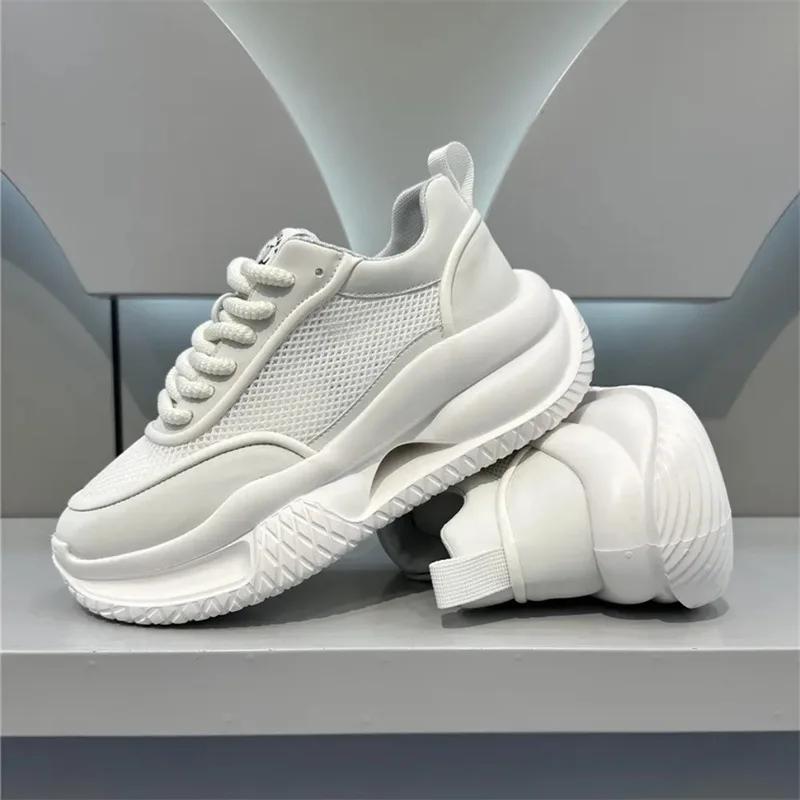 Spring  Autumn New Luxury Men's Sneakers Classic Fashion Versatile Casual Shoes Mesh Breathable Soft Bottom Sports Running Shoes