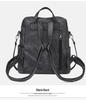 Korean Style Women's Large Capacity PU Backpack