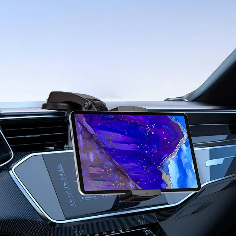 Car Suction Cup Tablet Bracket Auto Air Outlet Navigation Stand Cell Phone Holder for a Variety of Sizes of Mobile Phones