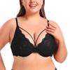 Large Size Sexy Lace Underwire Underwear Ultra-thin Bra