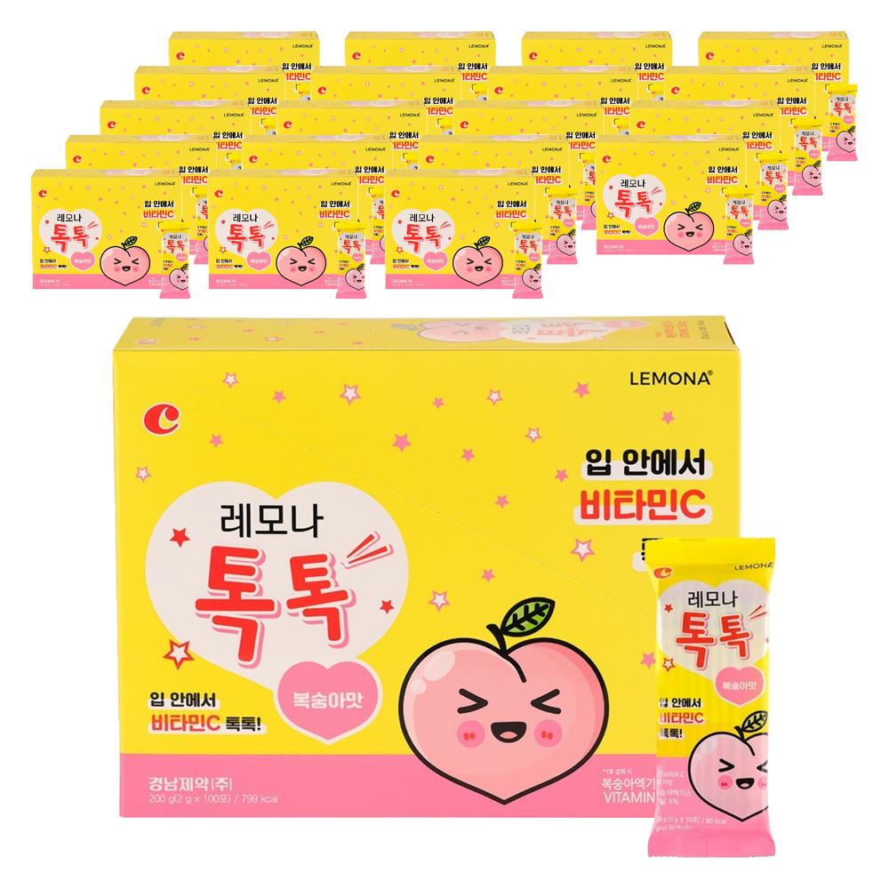 Lemona Tok Tok Vitamin C 100 Packets 200g 20 Pcs