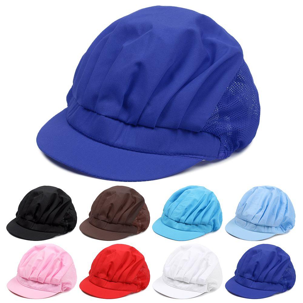 Work Wear Canteen Hotel Catering Hair Nets Food Service Cook Hat Chef Cap