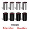 hijk1 4Pcs Meta Alloy Car Tire Valve Stem Air Caps Cover For VW Volkswagen Golf Polo Passat Tiguan Touran Jetta GTI Car Accessories