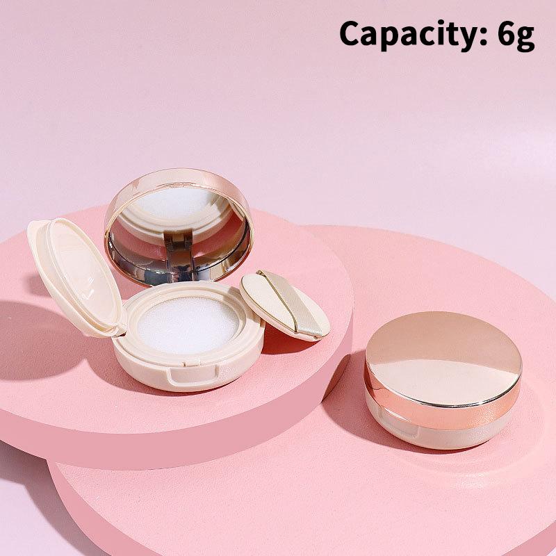 6G Empty Air Cushion Puff Box Portable Cosmetic Makeup Case Container With Powder Sponge Mirror For Bb Cream Foundation