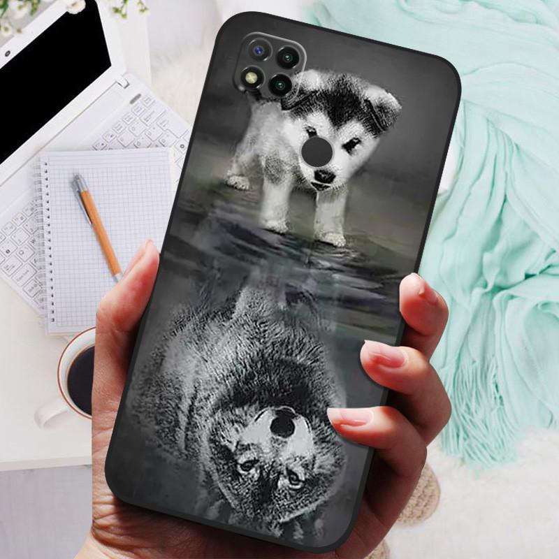 For Xiaomi Redmi 9C NFC Case Soft TPU Silicone Phone Covers for Redmi 9C NFC Case Bumper Redmi9C 9 C C9 Shockproof Coque Cover
