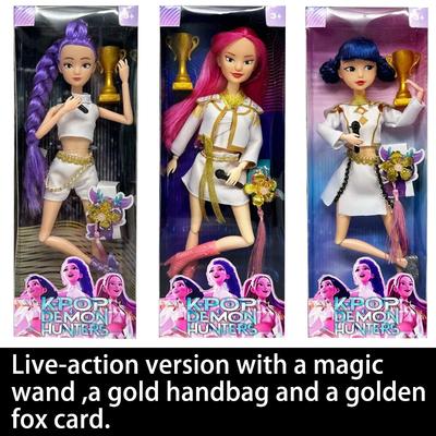 Kpop Demonenjagers Actiefiguur - Mooie Prinses Rumi Mira Zoey - Doe-het-zelf Plastic Speelgoed voor Meisjes - Verjaardagscadeau voor Kinderen