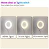 FONKEN Voice Control USB LED Light Portable Lamp Led Desk Lamp Eye Protection Study Reading Night Light