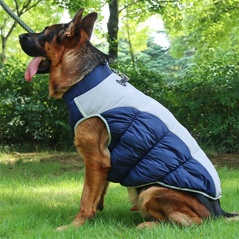 French Bulldog Pet Clothes Winter Waterproof Big Dog Coat Jacket for Medium Large Dogs Shepherd Mascotas Clothingdisfraz Perro