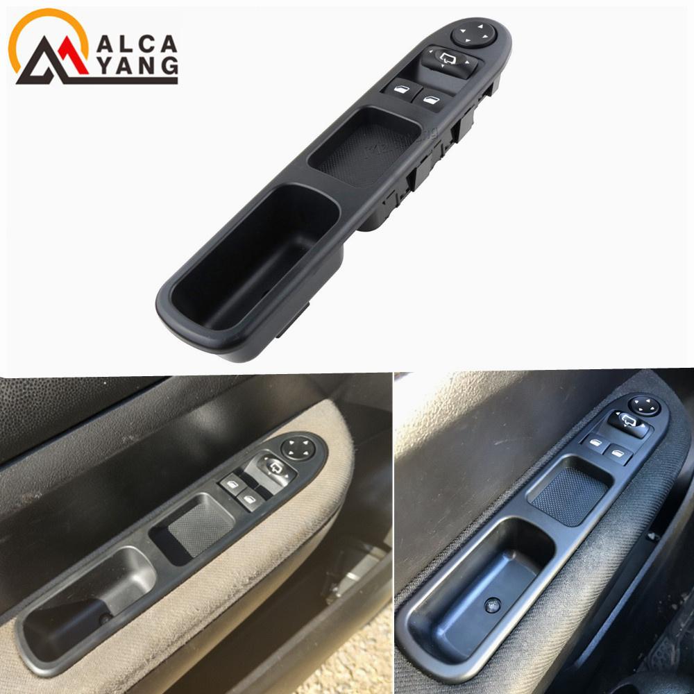 New 96351622XT 6554.E4 Car Nearside Driver Front Electric Window Switch For Peugeot 307 2001 2002 2003 2004 2005 2006 2007 2008 Switches Seat 3