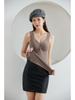 Women's Seamless Heated Fleece Vest with Integrated Chest Pad for Autumn and Winter