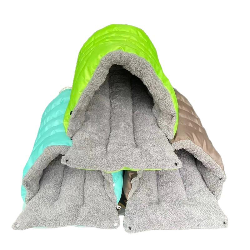 Cat & Small Dog Winter Warm Semi-Closed Nest - Spacious All-Season Sleeping Bag