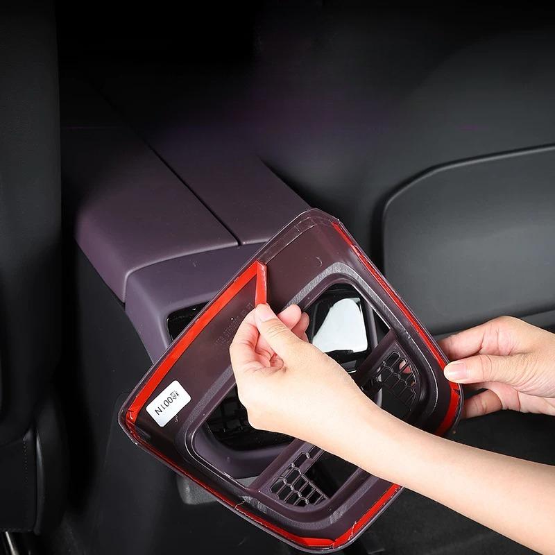 Fit Rear Air Vent Dust Cover, Interior Upgrade Modification Accessories for 2026 Mazda CX-6e (EZ60)