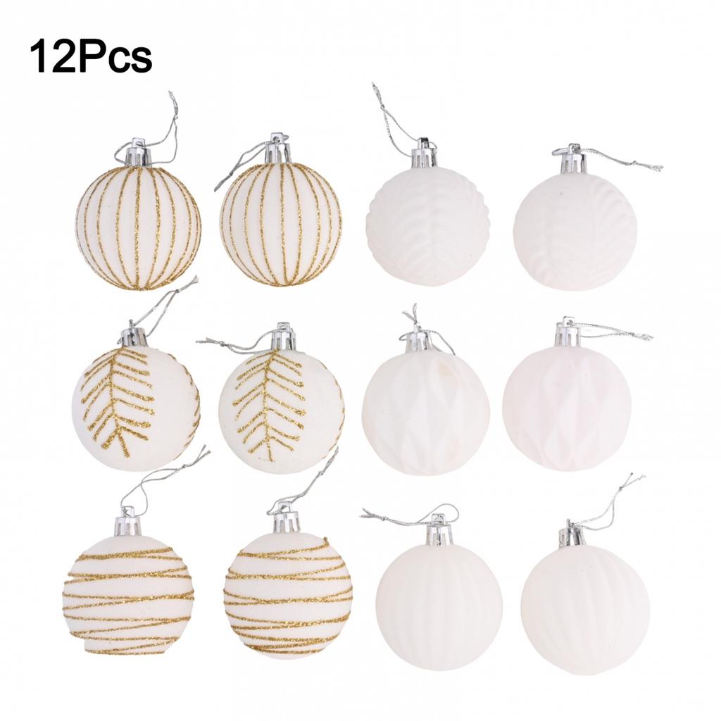 Festive Decoration 12PCS 6CM Christmas Ball Ornaments for Christmas Tree