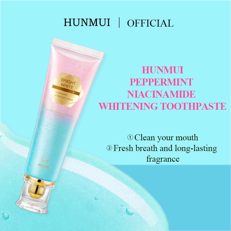 Exclusive English Version: Hot-selling HUNMUI Niacinamide Toothpaste