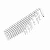 9pcs Small Security Star Hex Universal L Shape Wrench Set Hand Tools
