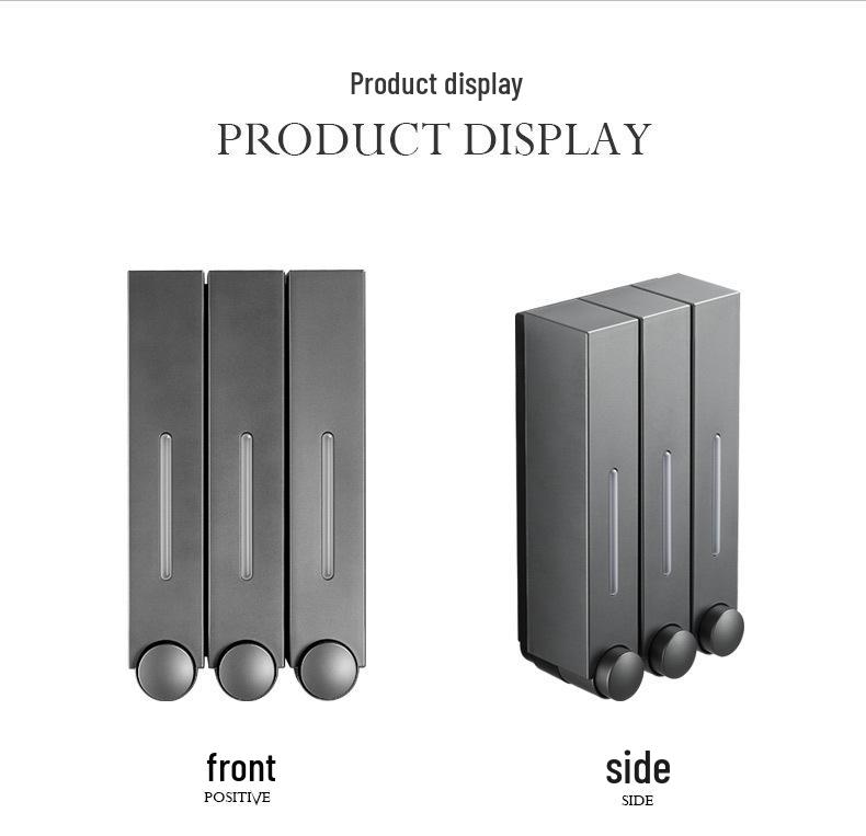 Wall-Mounted Soap & Shampoo Dispenser for Hotels and Guesthouses