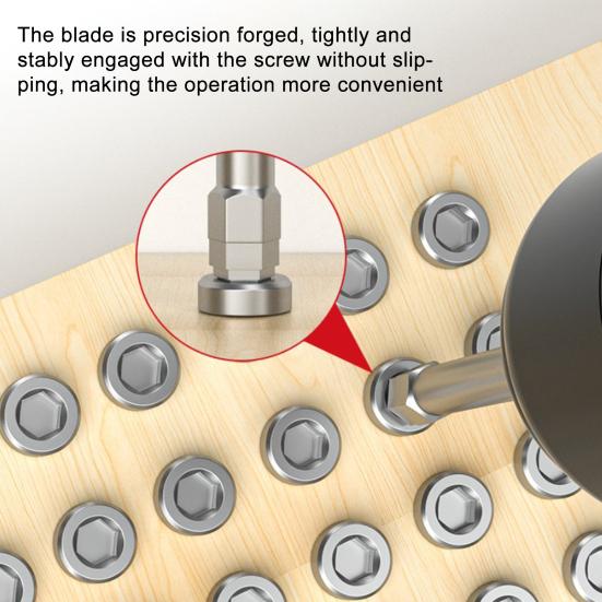 Screwdriver Bits Set with Strong Magnetic Hex Shank Pagoda-Shaped Socket for