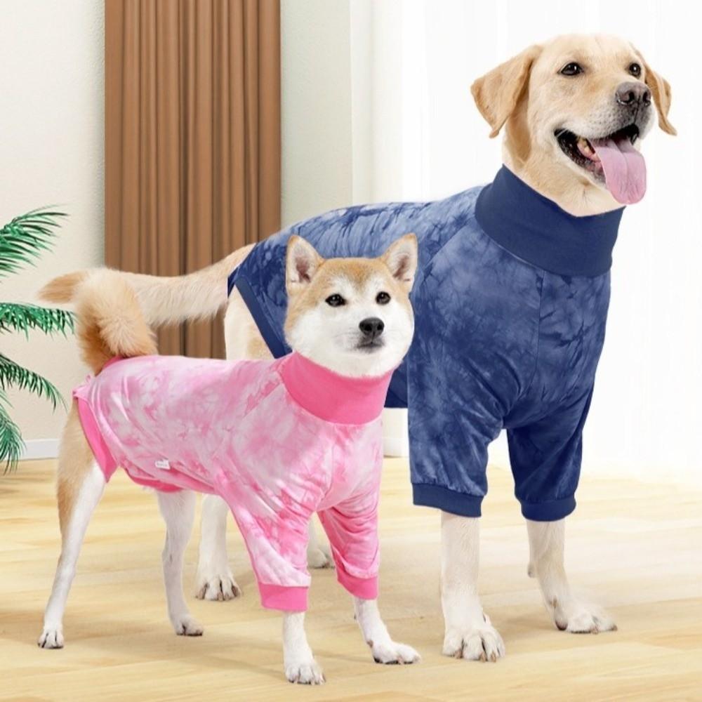 Tie Dye Dog Anxiety Vest Warm Dog Soothing Clothes Dogs Calming Pullover  Wound Protection
