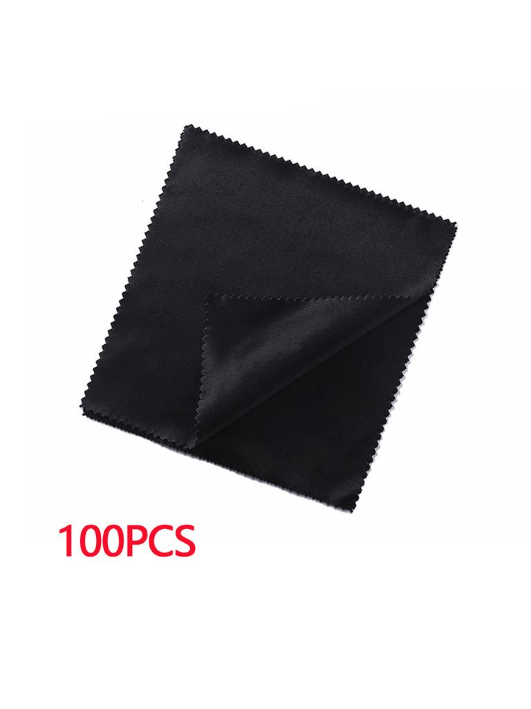 10-100pcs Glasses Microfiber Cleaning Cloth Soft Color Used For Phone Screens Jewelry Screen Camera Sunglasses Cleaning Cloth